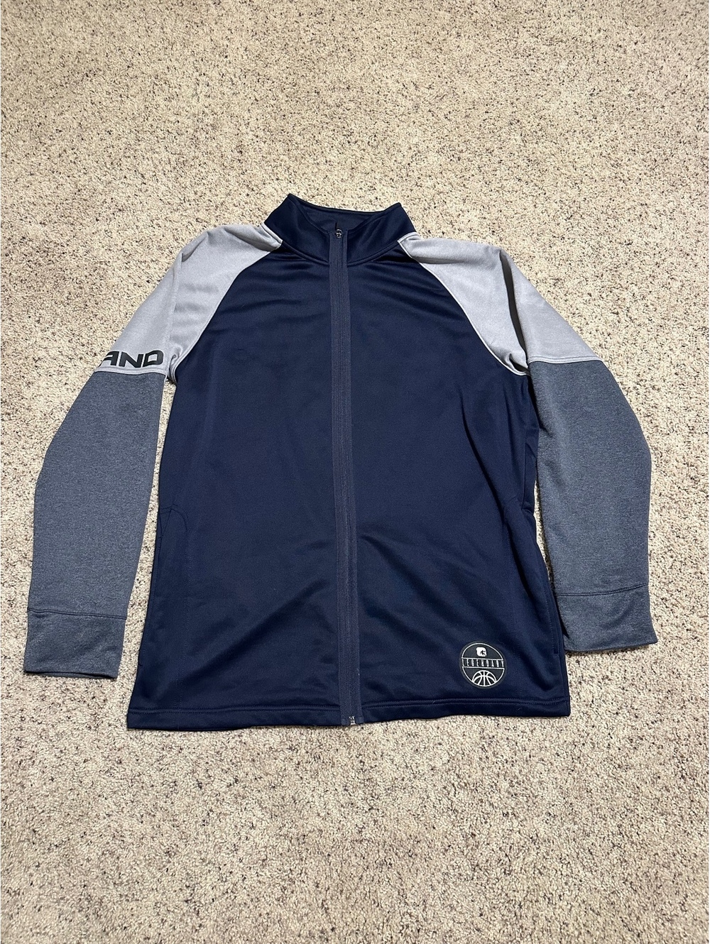 AND1 Legendary Full Zip Basketball Jacket Size Large